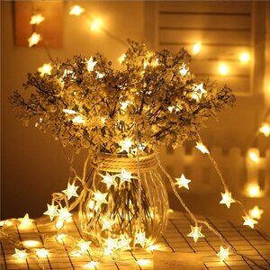 New 100 LED Star String Lights 33FT Waterproof Fairy Lights for Home Decor